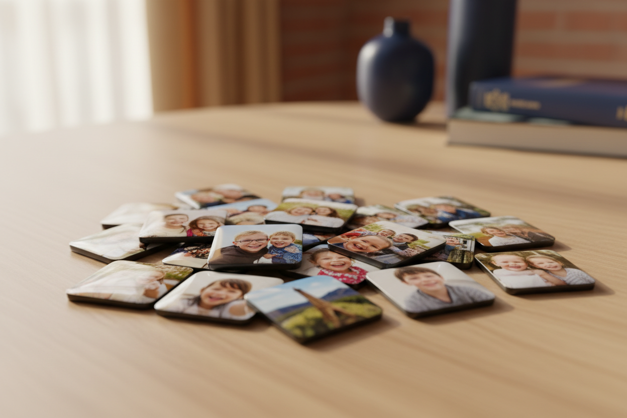 2.5" x 2.5" Custom Photo Magnets