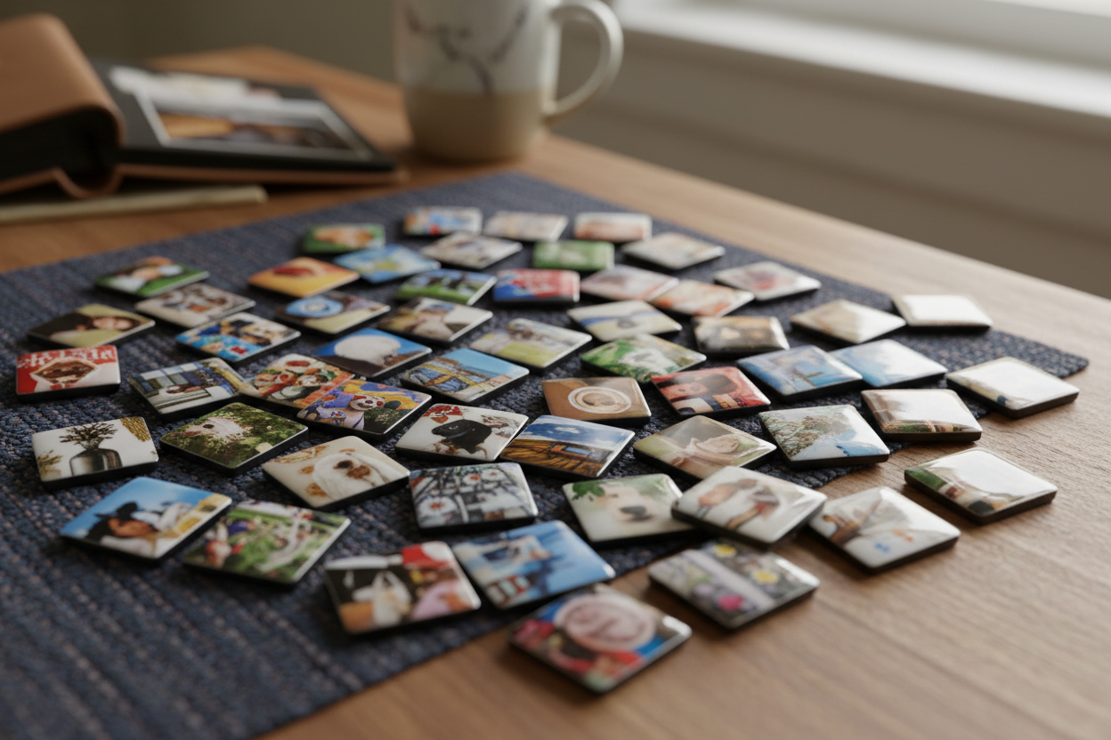2.5" x 2.5" Custom Photo Magnets