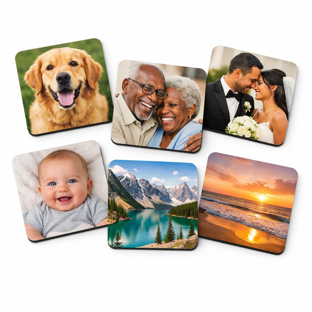 2.5" x 2.5" Custom Photo Magnets